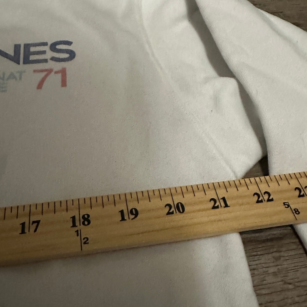 Hollister Cannes 71 Racing Graphic Sweatshirt Cream Crewneck Mens Medium‎ - Picture 5 of 8